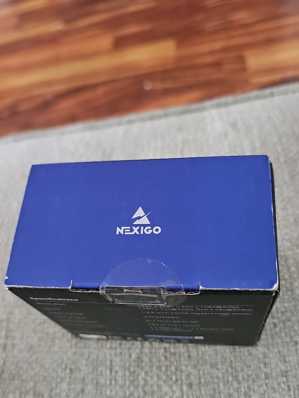 Nexigo Black HD Webcam with Clip Mount - USB Computer Camera NIB